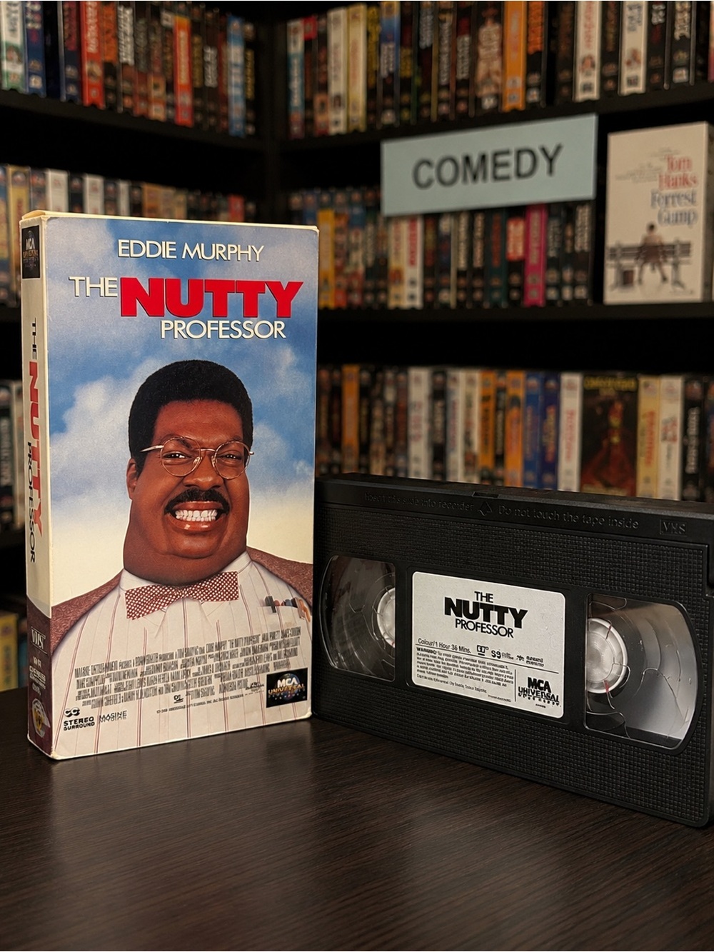 The Nutty Professor VHS Eddie Murphy Comedy Movie Tested Working